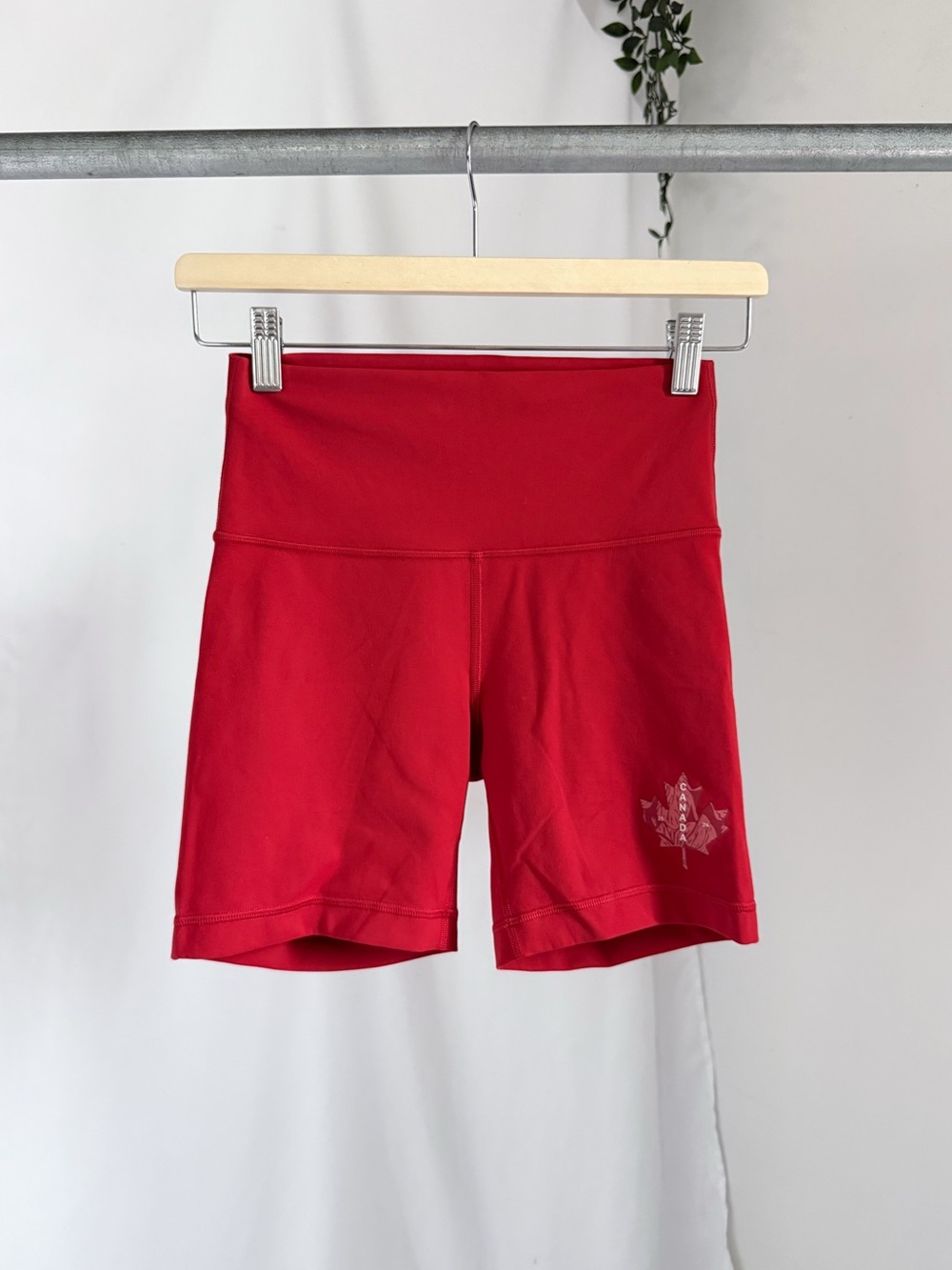 Lululemon team Canada bike shorts